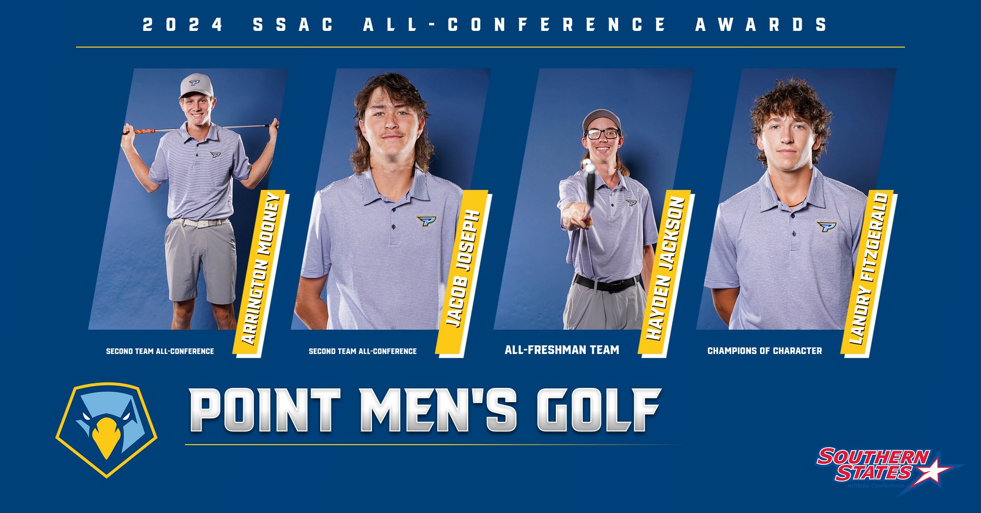 #16 Men’s Golf adds All-Conference Honors to their Storied Program