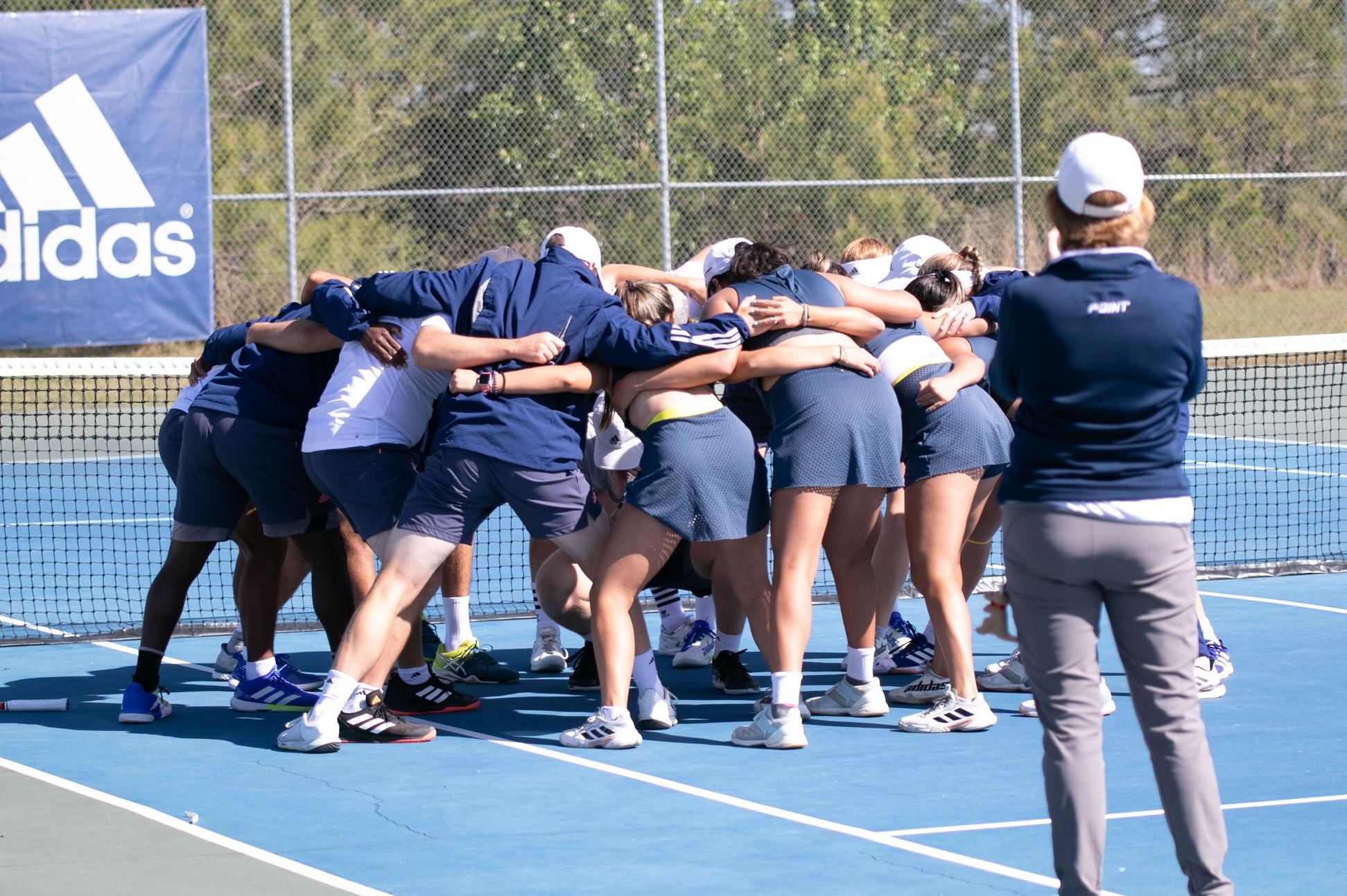 Men&rsquo;s and women&rsquo;s tennis pick up wins in final regular-season matches &nbsp;