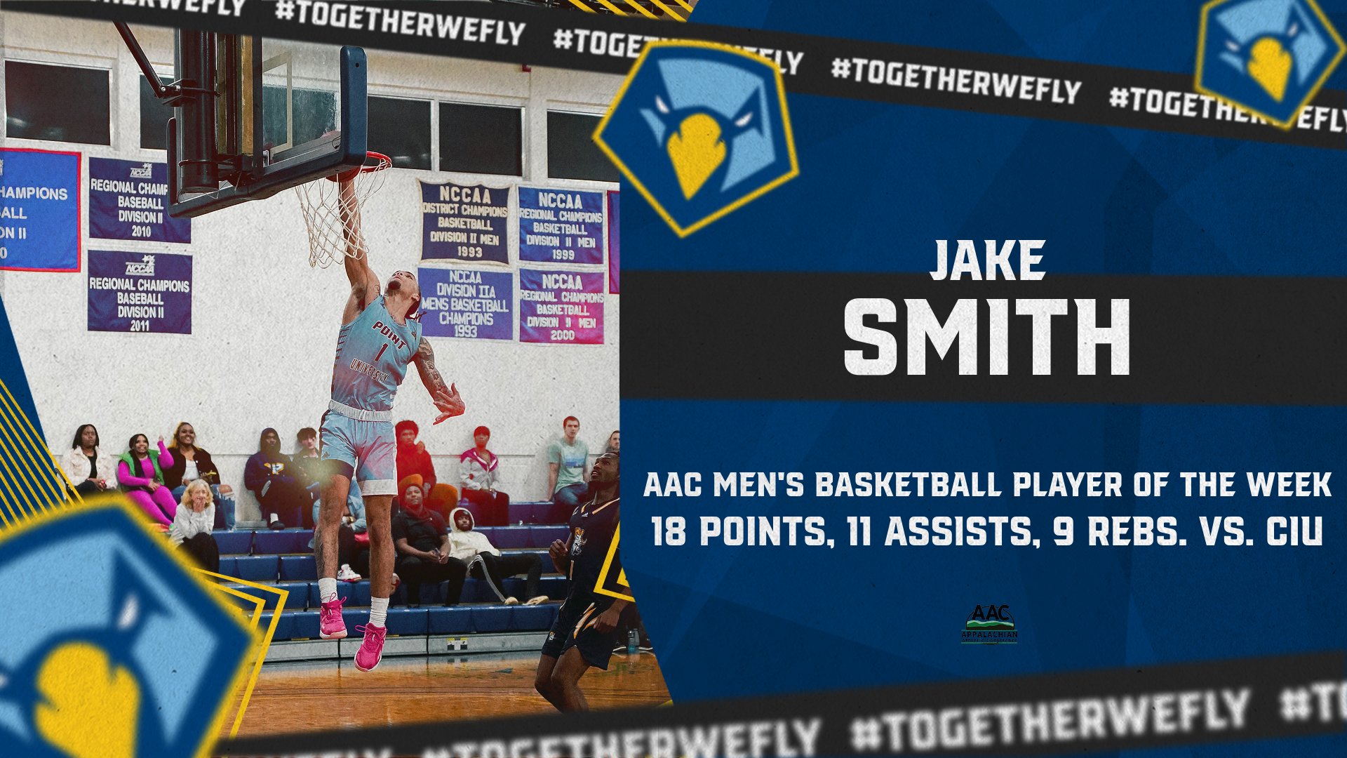 Jake Smith’s floor general ways earns him AAC Men’s Basketball Player of the week