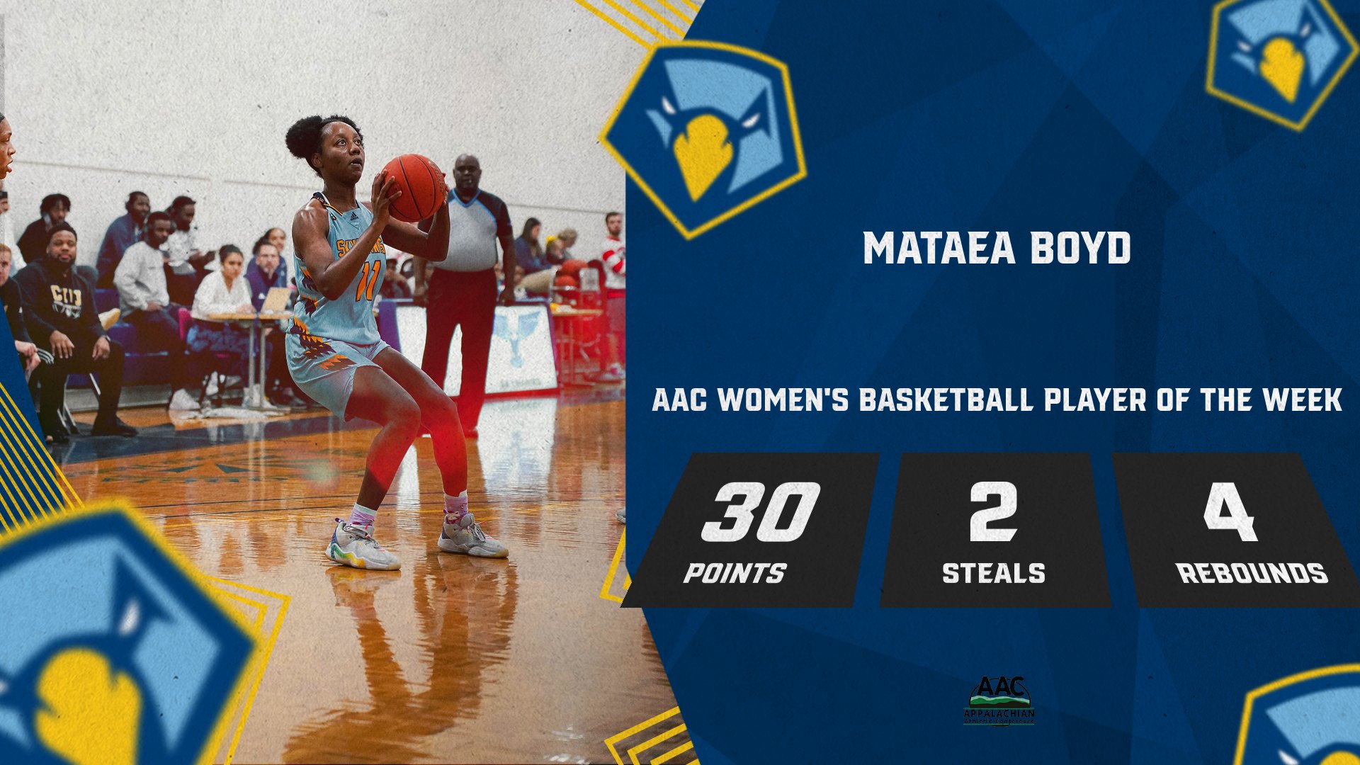 Mataea Boyd earns her first AAC Women’s Basketball Player of the Week honors