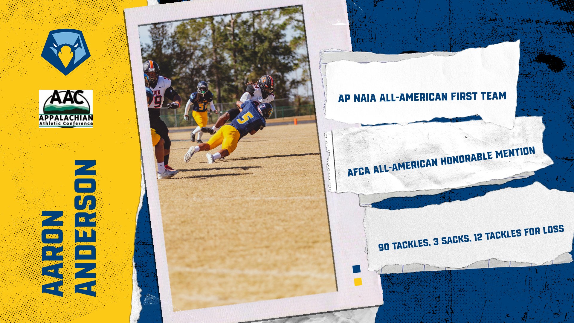 Aaron Anderson&rsquo;s historic season earns him All-American honors