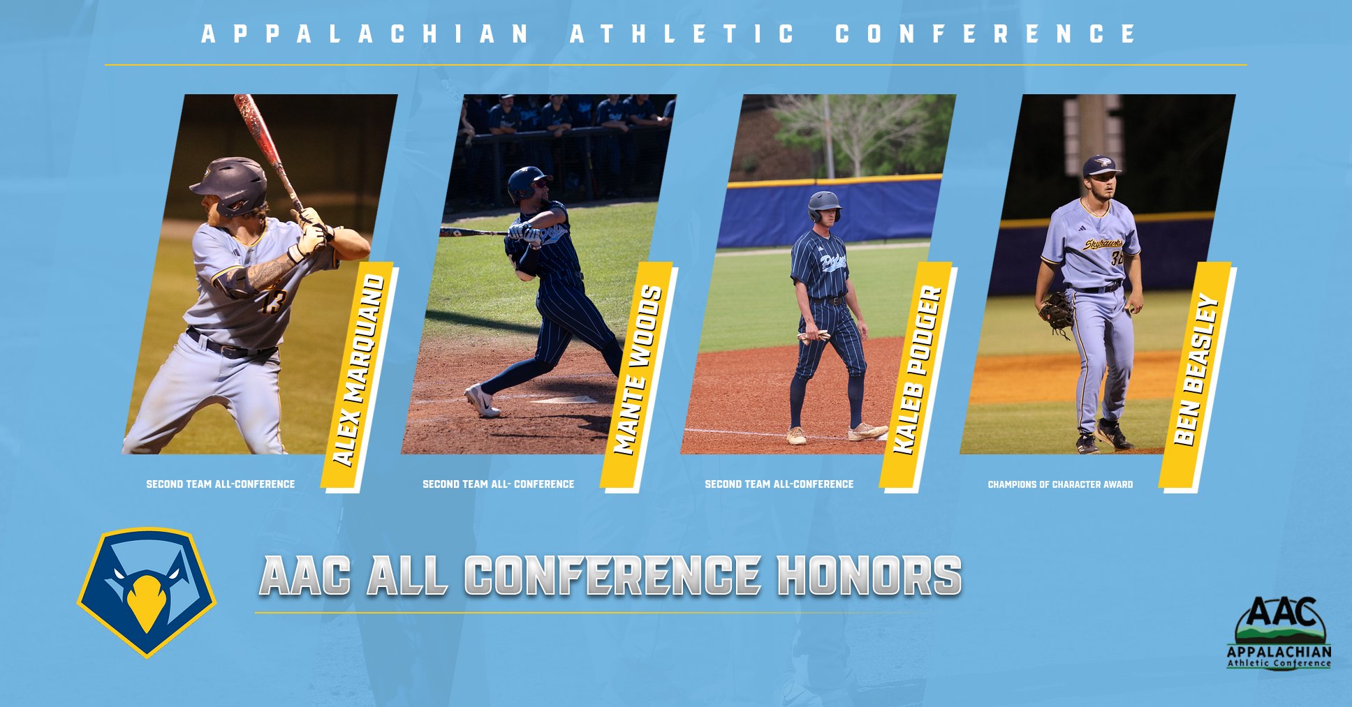 Baseball adds All-Conference honors to end their season