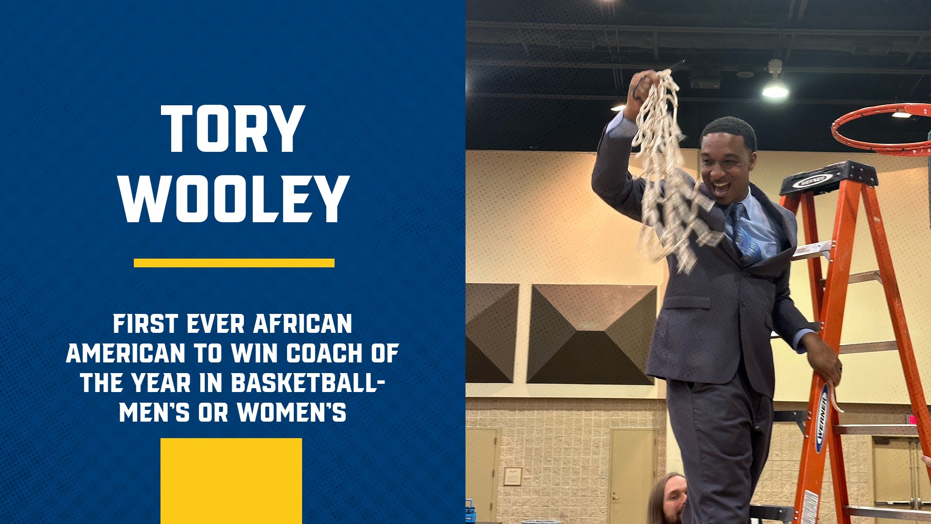 Tory Wooley becomes the First African American Coach of the Year in the AAC
