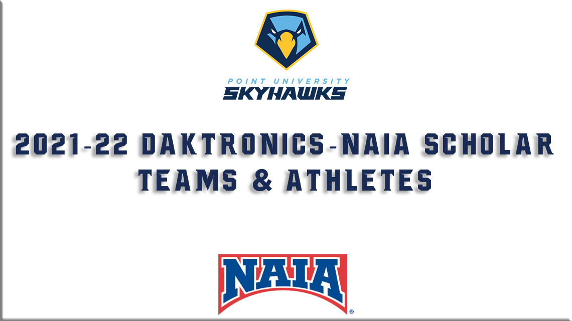 Point Teams and Athletes Recognized on NAIA National Awards Day
