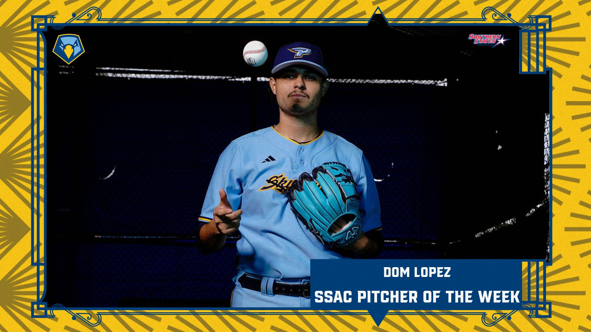 Julio Lopez earns SSAC Pitcher of the Week honors