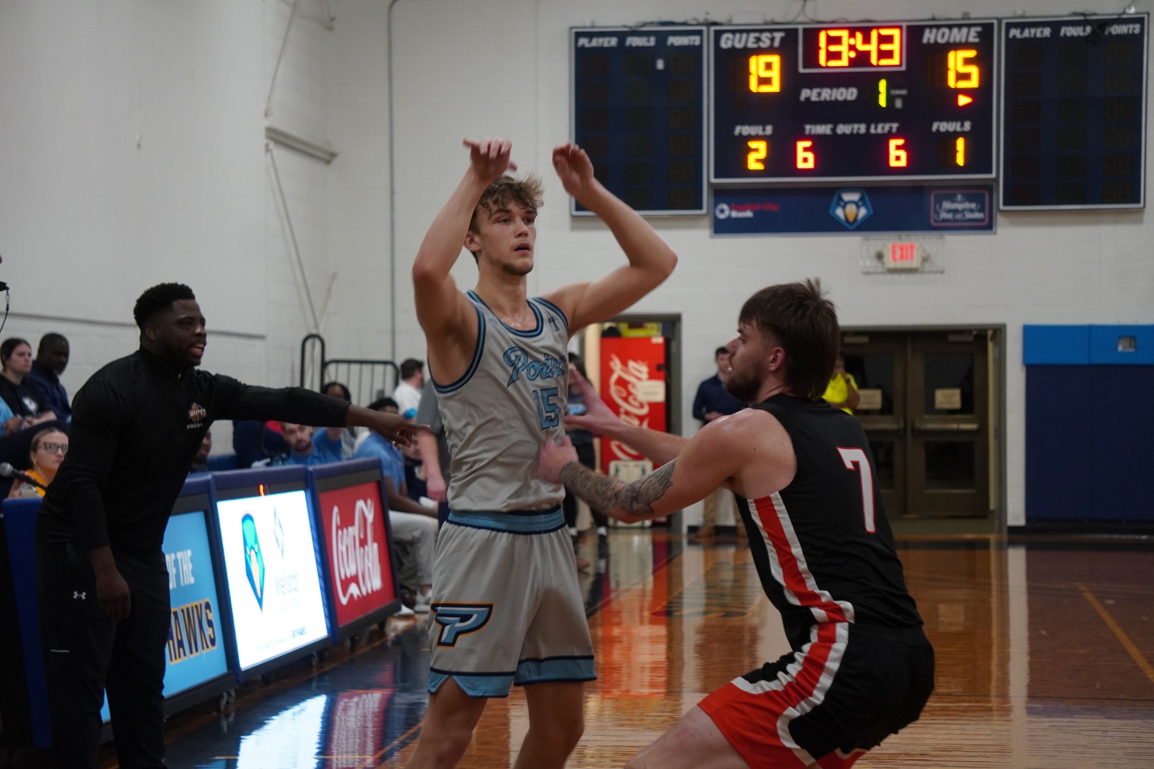 Point Men's Basketball Suffers Setback Against Life University in Conference Clash