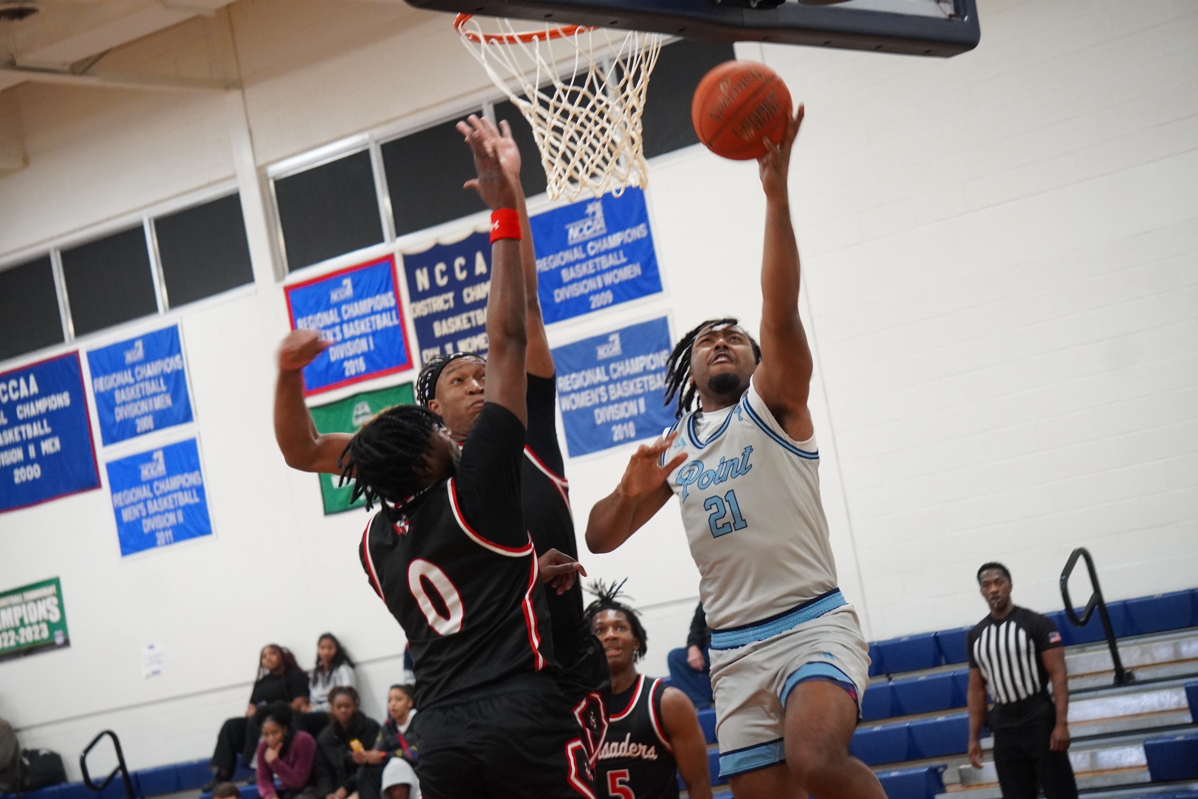 Skyhawks Slayed by the Crusaders