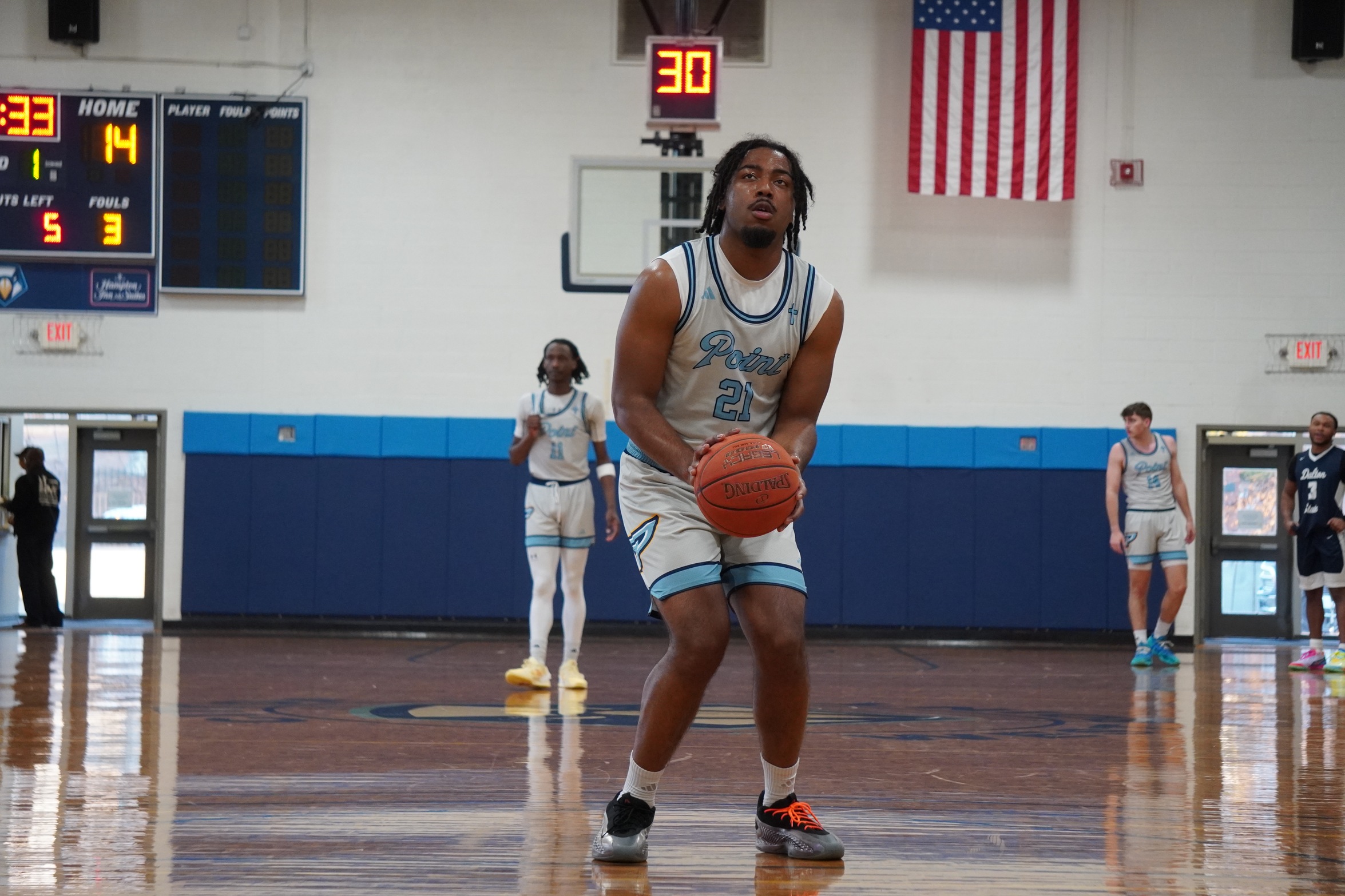 Point University Skyhawks Fall to Faulkner Eagles in SSAC Basketball Clash