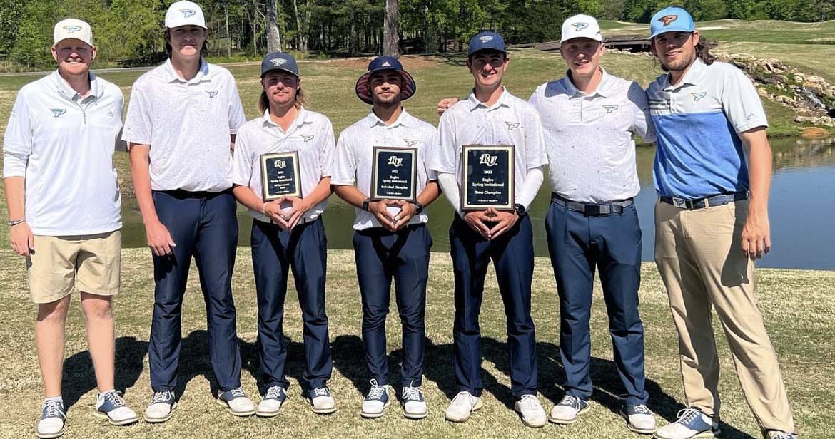 Momentum picking up for Men’s Golf as the Skyhawks win the Eagle Spring Invite