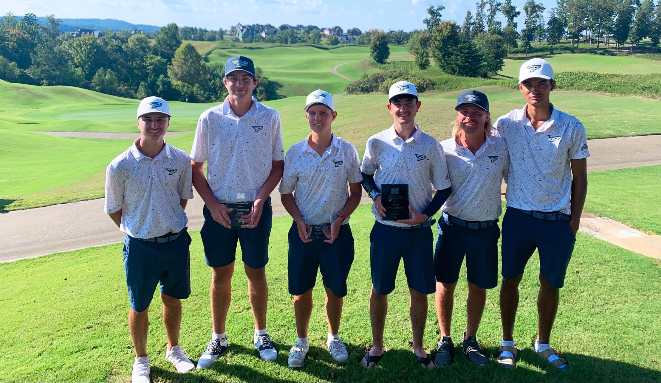 Men’s Golf capture first place in the Maryville College Invitational