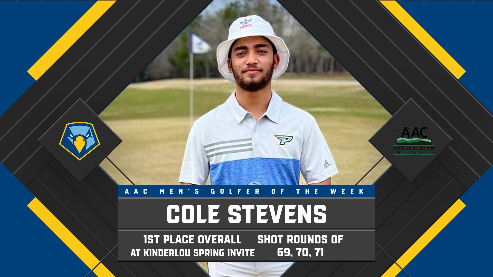 Cole Stevens’ big return to the course earns him AAC Golfer of the Week
