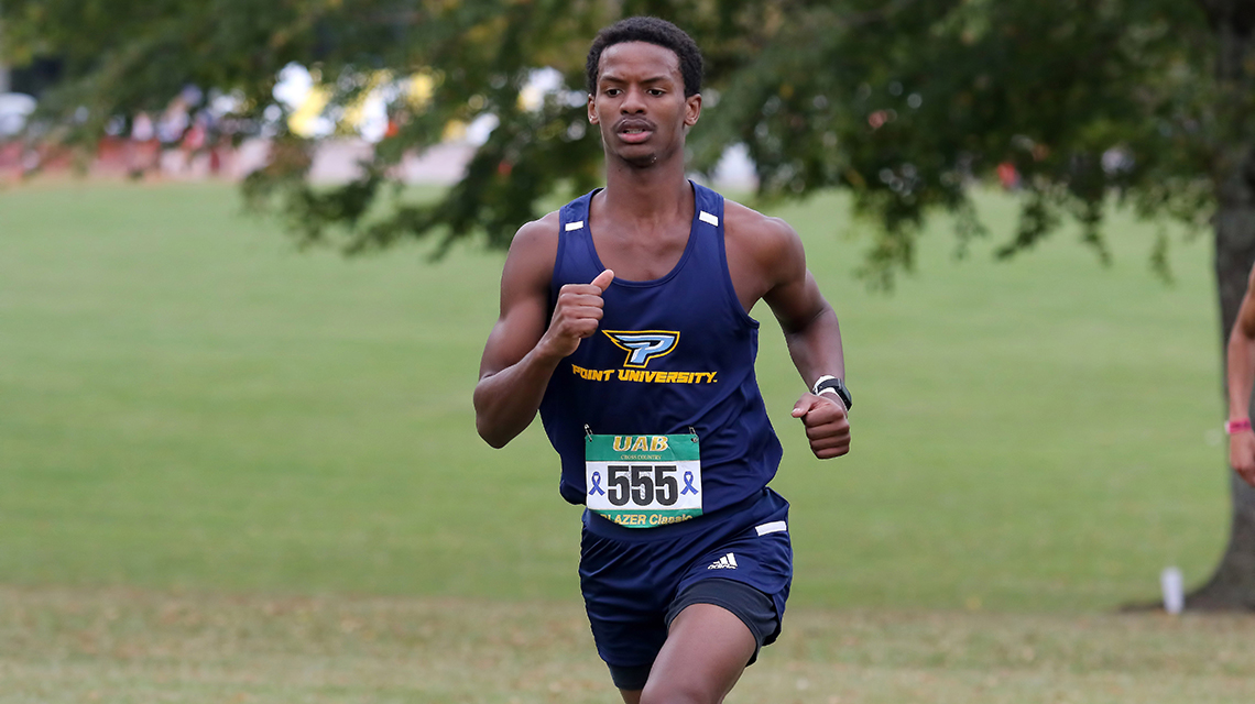 Cross country competes in AAC Championships