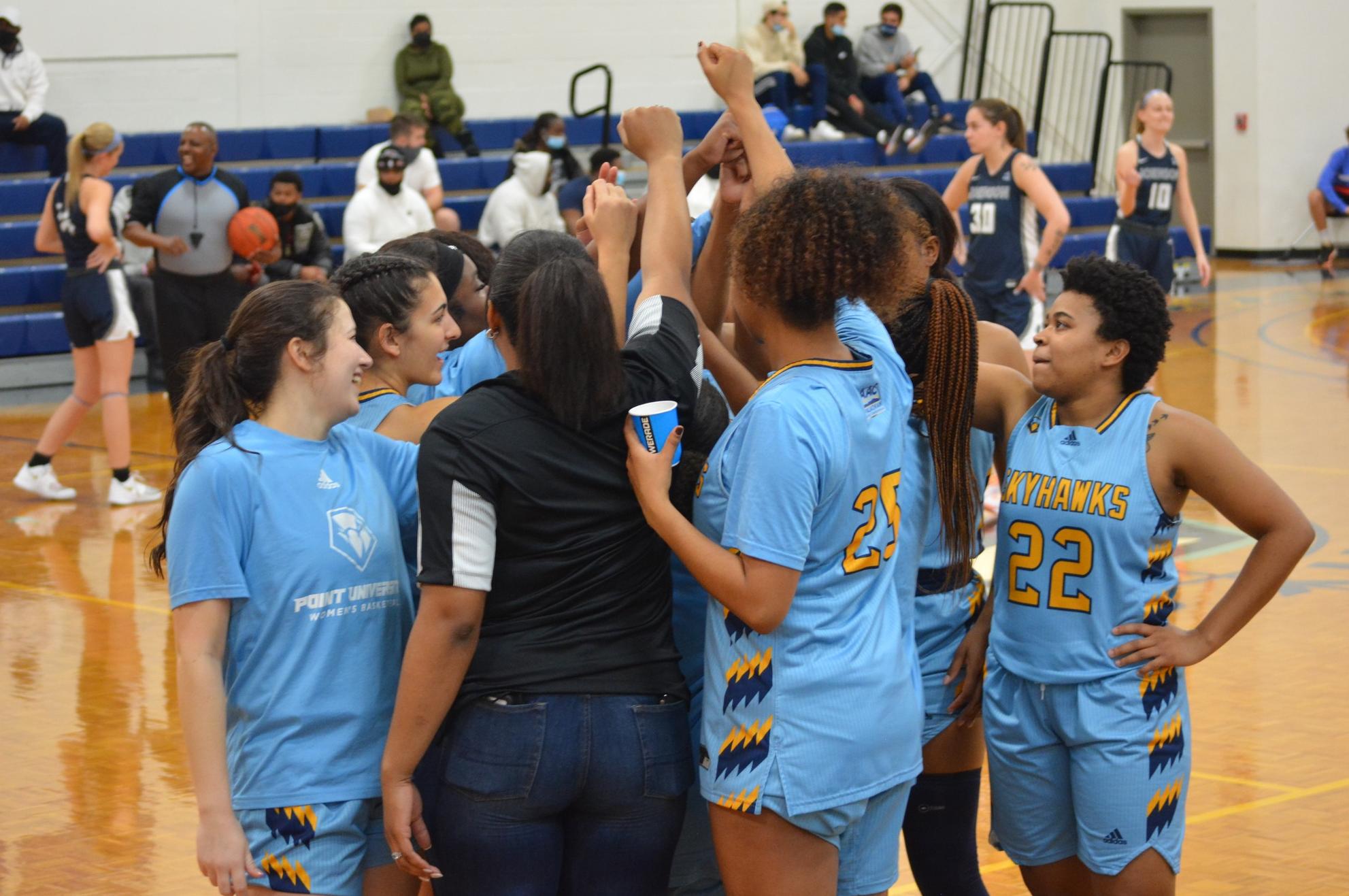 Women’s basketball storms past Johnson in opening round of AAC tournament