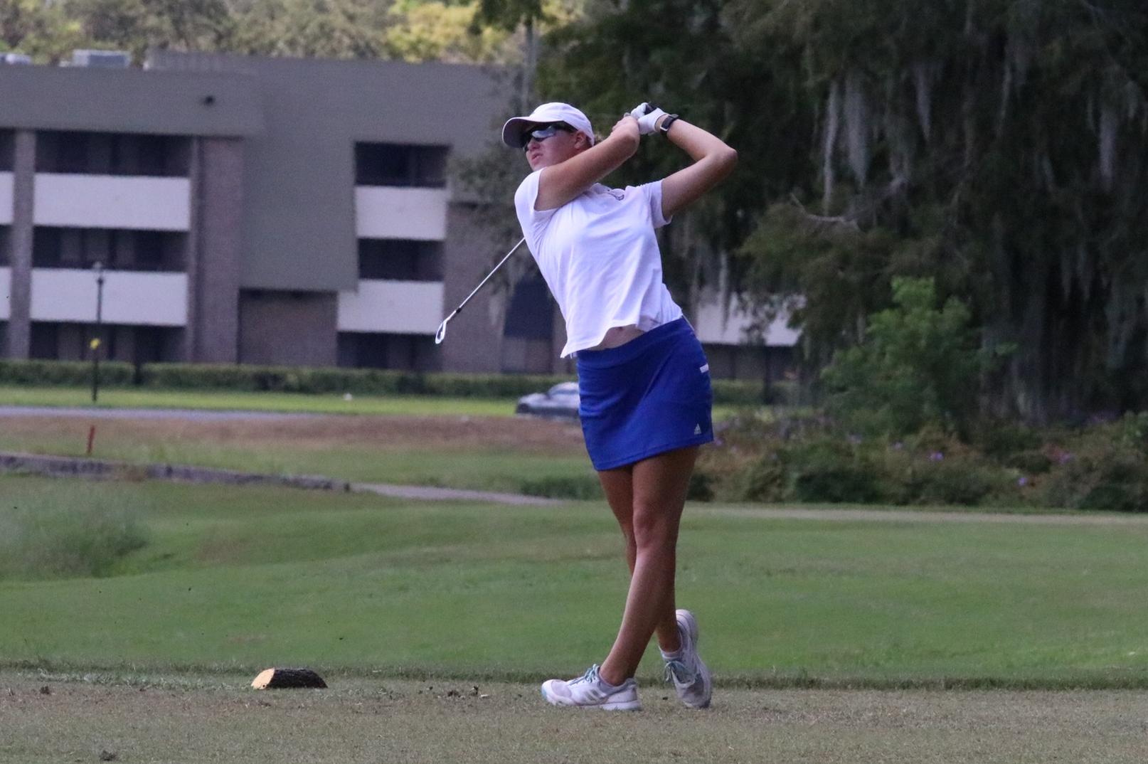 Women’s golf finishes third at TWU Spring Invite